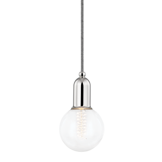 Bryce Pendant Polished Nickel