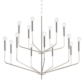 Bailey Chandelier Polished Nickel