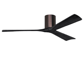 Irene-3H Series 60 Inch 3 blade paddle fan. Multiple Finish Options to choose from. Brushed Bronze / Matte Black Finish