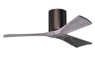 Irene-3H Series 42 Inch 3 blade paddle fan. Multiple Finish Options to choose from. Brushed Bronze / Barnwood Tone Finish