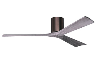 Irene-3H Series 60 Inch 3 blade paddle fan. Multiple Finish Options to choose from. Brushed Bronze / Barnwood Tone Finish