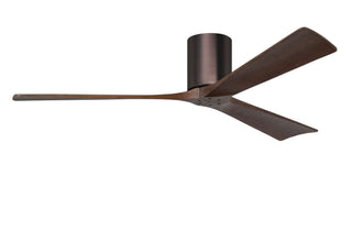 Irene-3H Series 60 Inch 3 blade paddle fan. Multiple Finish Options to choose from. Brushed Bronze / Walnut Finish