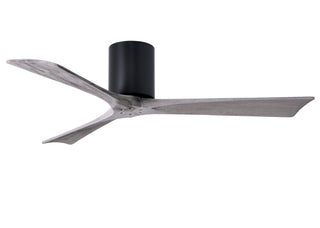 Irene-3H Series 52 Inch 3 blade paddle fan. Multiple Finish Options to choose from. Matte Black / Barnwood Tone Finish