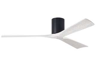 Irene-3H Series 60 Inch 3 blade paddle fan. Multiple Finish Options to choose from. Matte Black / Matte White Finish