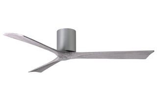 Irene-3H Series 60 Inch 3 blade paddle fan. Multiple Finish Options to choose from. Brushed Nickel / Barnwood Tone Finish