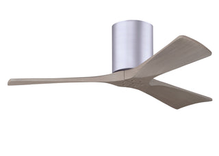 Irene-3H Series 42 Inch 3 blade paddle fan. Multiple Finish Options to choose from. Brushed Nickel / Gray Ash Finish