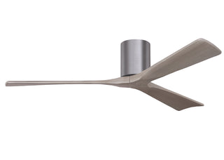 Irene-3H Series 60 Inch 3 blade paddle fan. Multiple Finish Options to choose from. Brushed Pewter / Gray Ash Finish