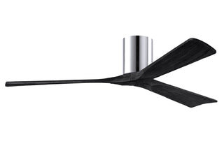 Irene-3H Series 60 Inch 3 blade paddle fan. Multiple Finish Options to choose from. Polished Chrome / Matte Black Finish