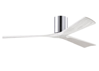 Irene-3H Series 60 Inch 3 blade paddle fan. Multiple Finish Options to choose from. Polished Chrome / Matte White Finish