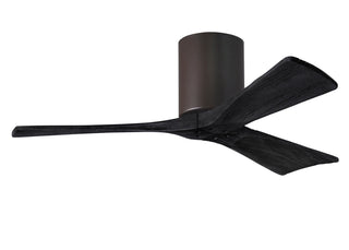 Irene-3H Series 42 Inch 3 blade paddle fan. Multiple Finish Options to choose from. Textured Bronze / Matte Black Finish