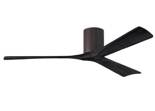 Irene-3H Series 60 Inch 3 blade paddle fan. Multiple Finish Options to choose from. Textured Bronze / Matte Black Finish