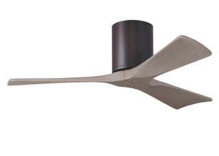 Irene-3H Series 42 Inch 3 blade paddle fan. Multiple Finish Options to choose from. Textured Bronze / Gray Ash Finish