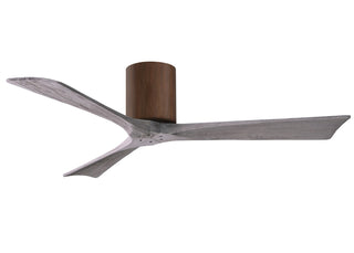 Irene-3H Series 52 Inch 3 blade paddle fan. Multiple Finish Options to choose from. Walnut / Barnwood Tone Finish