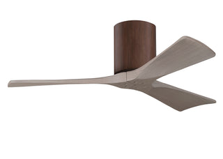 Irene-3H Series 42 Inch 3 blade paddle fan. Multiple Finish Options to choose from. Walnut / Gray Ash Finish