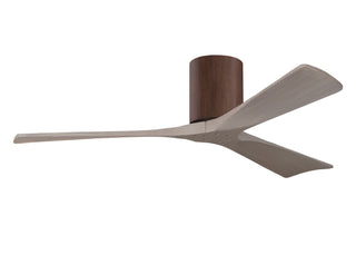 Irene-3H Series 52 Inch 3 blade paddle fan. Multiple Finish Options to choose from. Walnut / Gray Ash Finish