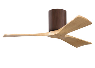 Irene-3H Series 42 Inch 3 blade paddle fan. Multiple Finish Options to choose from. Walnut / Light Maple Finish