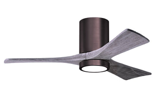 Irene-3HLK  42 Inch 3 blade paddle fan. Multiple Finish Options to choose from. Brushed Bronze / Barnwood Tone Finish