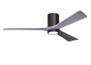 Irene-3HLK 60 Inch 3  blade paddle fan. Multiple Finish Options to choose from. Brushed Bronze / Barnwood Tone Finish