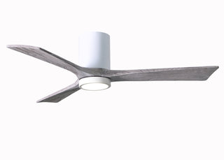 Irene-3HLK 52 Inch 3 blade paddle fan. Multipple Finish Options to choose from. Gloss White / Barnwood Tone Finish