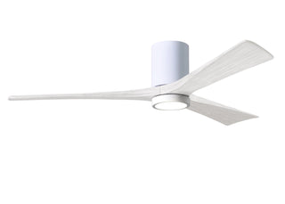 Irene-3HLK 60 Inch 3  blade paddle fan. Multiple Finish Options to choose from. Gloss White / Matte White Finish