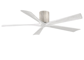 Irene-5H Series 60 Inch 5 blade paddle fan. Multiple Finish Options to choose from. Barnwood Tone / Matte White Finish