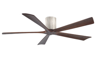 Irene-5H Series 60 Inch 5 blade paddle fan. Multiple Finish Options to choose from. Barnwood Tone / Walnut Finish