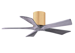 Irene-5H Series 42 Inch 5 blade paddle fan. Multiple Finish Options to choose from. Light Maple / Barnwood Finish