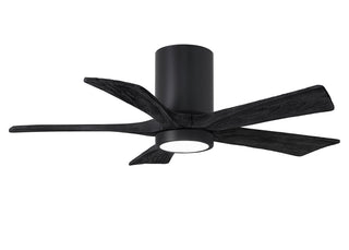 Irene-5HLK Series 42 Inch 5 blade paddle fan. Multiple Finish Options to choose from. Matte Black / Matte Black Finish