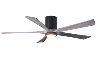 Irene-5HLK Series 60 Inch 5 blade paddle fan. Multiple Finish Options to choose from. Matte Black / Walnut