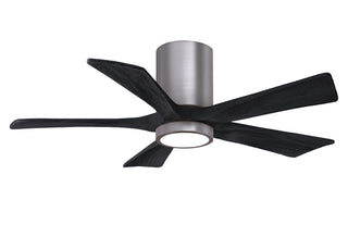 Irene-5HLK Series 42 Inch 5 blade paddle fan. Multiple Finish Options to choose from. Brushed Pewter / Matte Black Finish