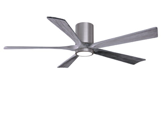 Irene-5HLK Series 60 Inch 5 blade paddle fan. Multiple Finish Options to choose from. Brushed Pewter / Barn Wood