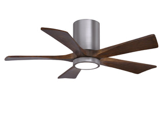 Irene-5HLK Series 42 Inch 5 blade paddle fan. Multiple Finish Options to choose from. Brushed Pewter / Walnut Finish