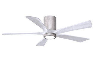 Irene-5HLK Series 52 Inch 5 blade paddle fan. Multiple Finish Options to choose from. Barnwood Tone / Matte White Finish