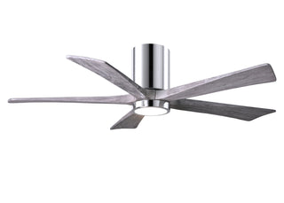 Irene-5HLK Series 52 Inch 5 blade paddle fan. Multiple Finish Options to choose from. Polished Chrome / Barnwood Tone Finish