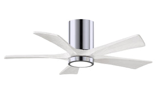 Irene-5HLK Series 42 Inch 5 blade paddle fan. Multiple Finish Options to choose from. Polished Chrome / Matte White Finish