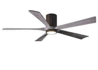 Irene-5HLK Series 60 Inch 5 blade paddle fan. Multiple Finish Options to choose from. Textured Bronze / Barn Wood