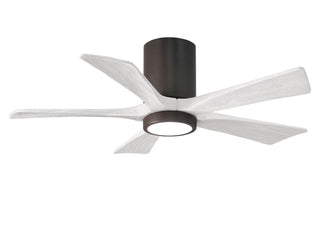 Irene-5HLK Series 42 Inch 5 blade paddle fan. Multiple Finish Options to choose from. Textured Bronze / Matte White Finish