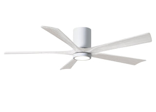 Irene-5HLK Series 60 Inch 5 blade paddle fan. Multiple Finish Options to choose from. Gloss White / Matte White