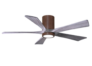 Irene-5HLK Series 52 Inch 5 blade paddle fan. Multiple Finish Options to choose from. Walnut Tone / Barnwood Tone Finish