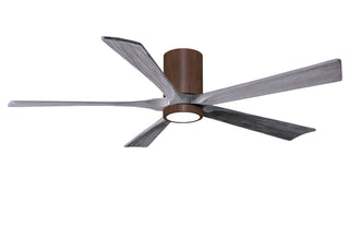 Irene-5HLK Series 60 Inch 5 blade paddle fan. Multiple Finish Options to choose from. Walnut / Barn Wood