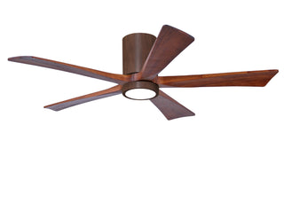 Irene-5HLK Series 52 Inch 5 blade paddle fan. Multiple Finish Options to choose from. Walnut Tone / Walnut Tone Finish