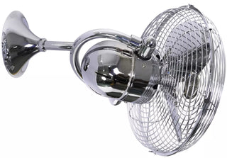 Kaye 90° oscillating 3-speed ceiling or wall fan. Multiple Finish Options to choose from.