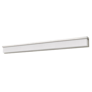 Almeria Metal Led 39" Vanity Light With Acrylic Shade