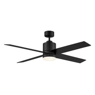 52" LED Ceiling Fan in Matte Black Matte Black