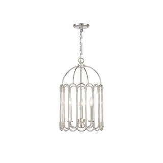 3-Light Pendant in Polished Nickel Polished Nickel