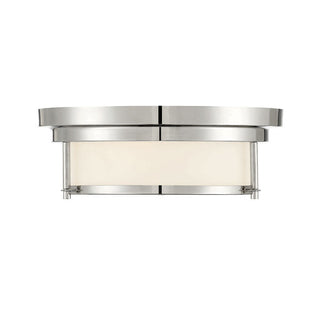 2-Light Ceiling Light in Polished Nickel Polished Nickel