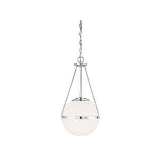 1-Light Pendant in Chrome Chrome