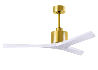 Mollywood 52 Inch contemporary ceiling fan. Multiple finish options to choose from.