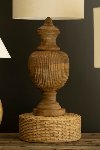 WOODEN TABLE LAMP BASE #3