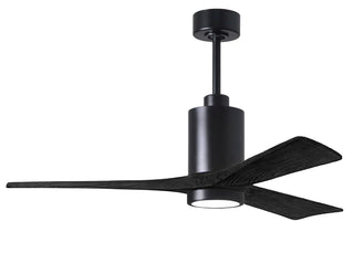 52 Inch Patricia-3 blade ceiling fan. Multiple finish options to choose from.